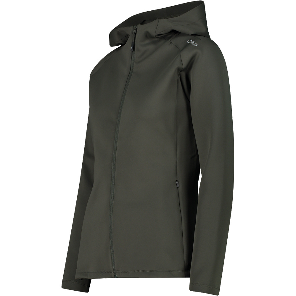 Cmp sudadera mujer WOMAN JACKET FIX HOOD vista detalle