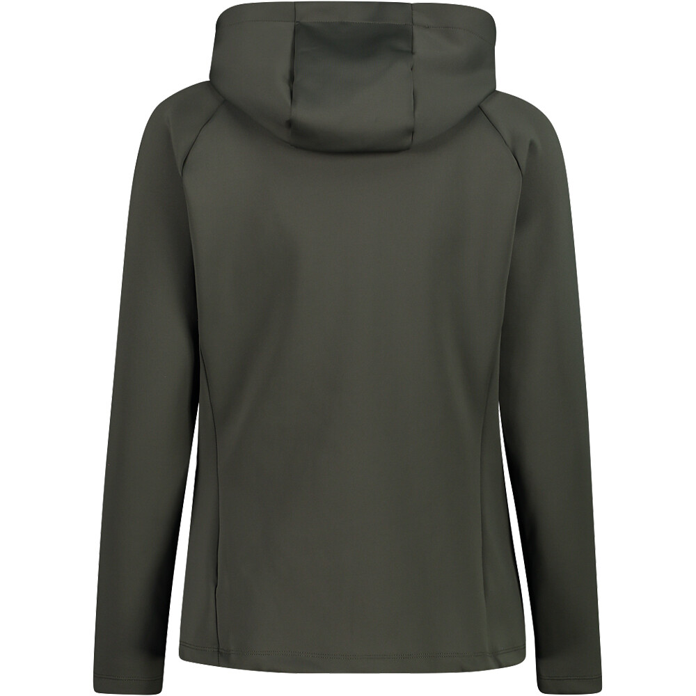 Cmp sudadera mujer WOMAN JACKET FIX HOOD vista trasera