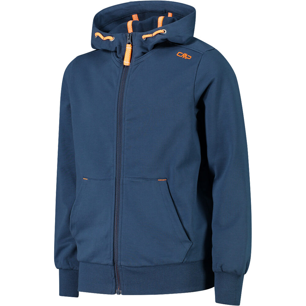 Cmp sudadera niño KID JACKET FIX HOOD vista detalle