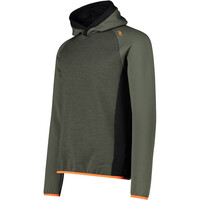 Cmp Sudaderas Montaña Hombre MAN SWEAT FIX HOOD vista detalle