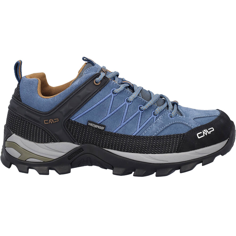 Cmp zapatilla trekking hombre RIGEL LOW TREKKING SHOES WP lateral exterior