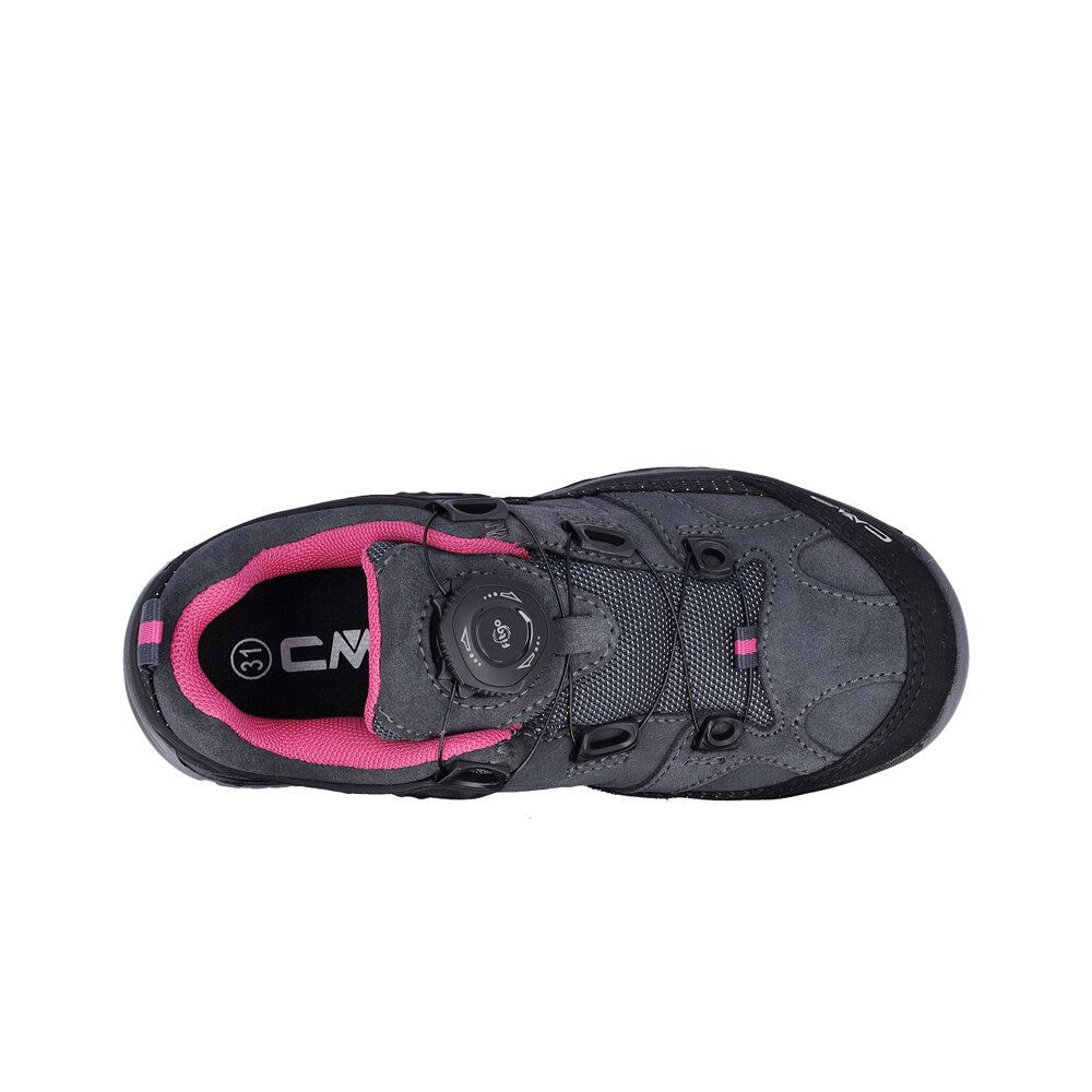 Cmp zapatilla trekking niño KIDS KIRUNA FITGO TREKKING SHOES LOW WP vista trasera