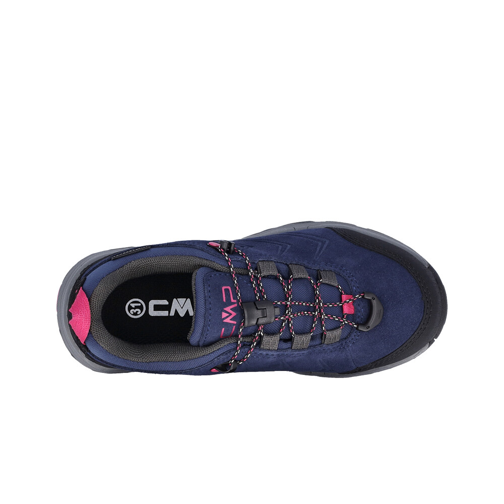 Cmp zapatilla trekking niño KIDS MELNICK LOW TREKKING SHOES WP vista trasera