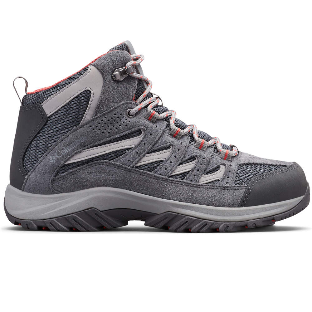 Columbia bota trekking mujer CRESTWOOD MID WATERPROOF lateral exterior