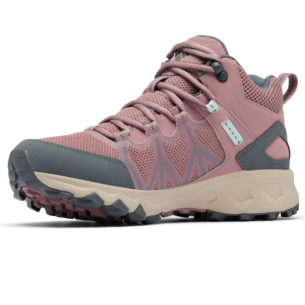 Columbia bota trekking mujer PEAKFREAK II MID OUTDRY vista trasera