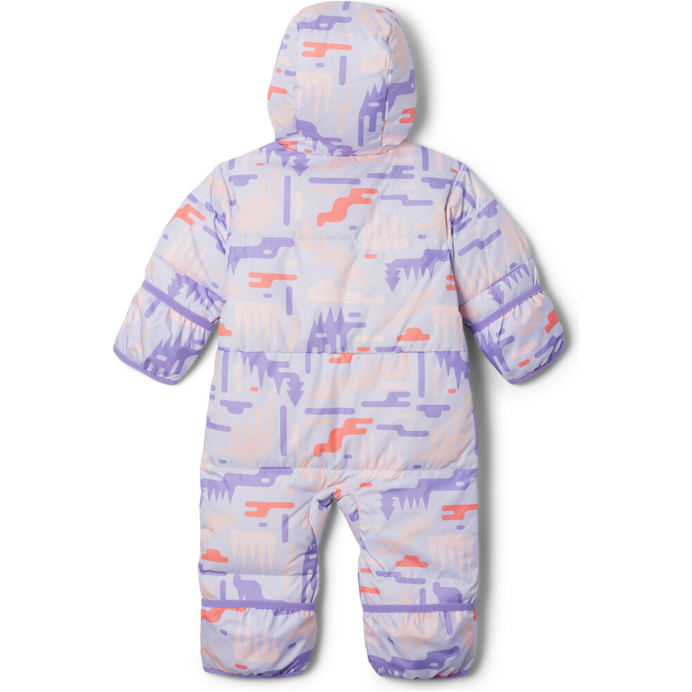 Columbia buzo esquí infantil Snuggly Bunny II Bunting vista trasera