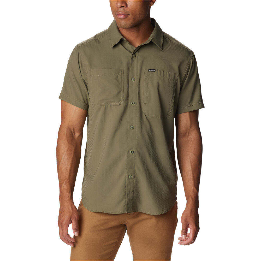 Columbia camisa montaña manga corta hombre Silver Ridge Utility Lite Short Sleeve vista frontal