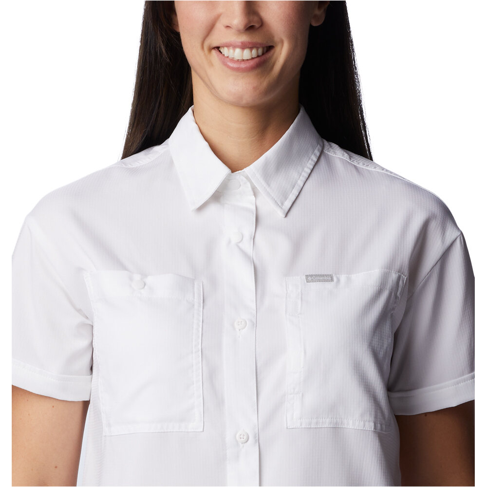 Columbia camisa montaña manga corta mujer Silver Ridge Utility SS Shirt 03