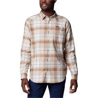 Columbia camisa montaña manga larga hombre Cornell Woods Flannel Long Sleeve Shirt vista frontal