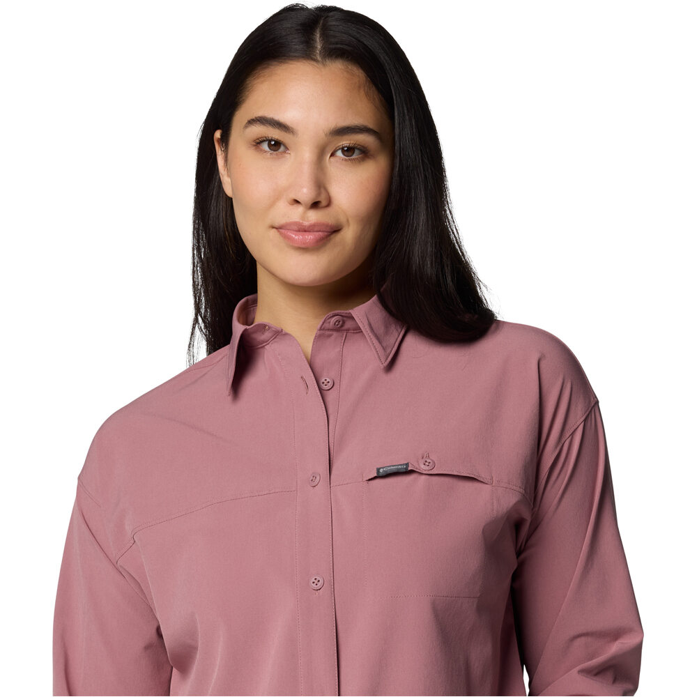 Columbia camisa montaña manga larga mujer Boundless Trek Layering LS II 03