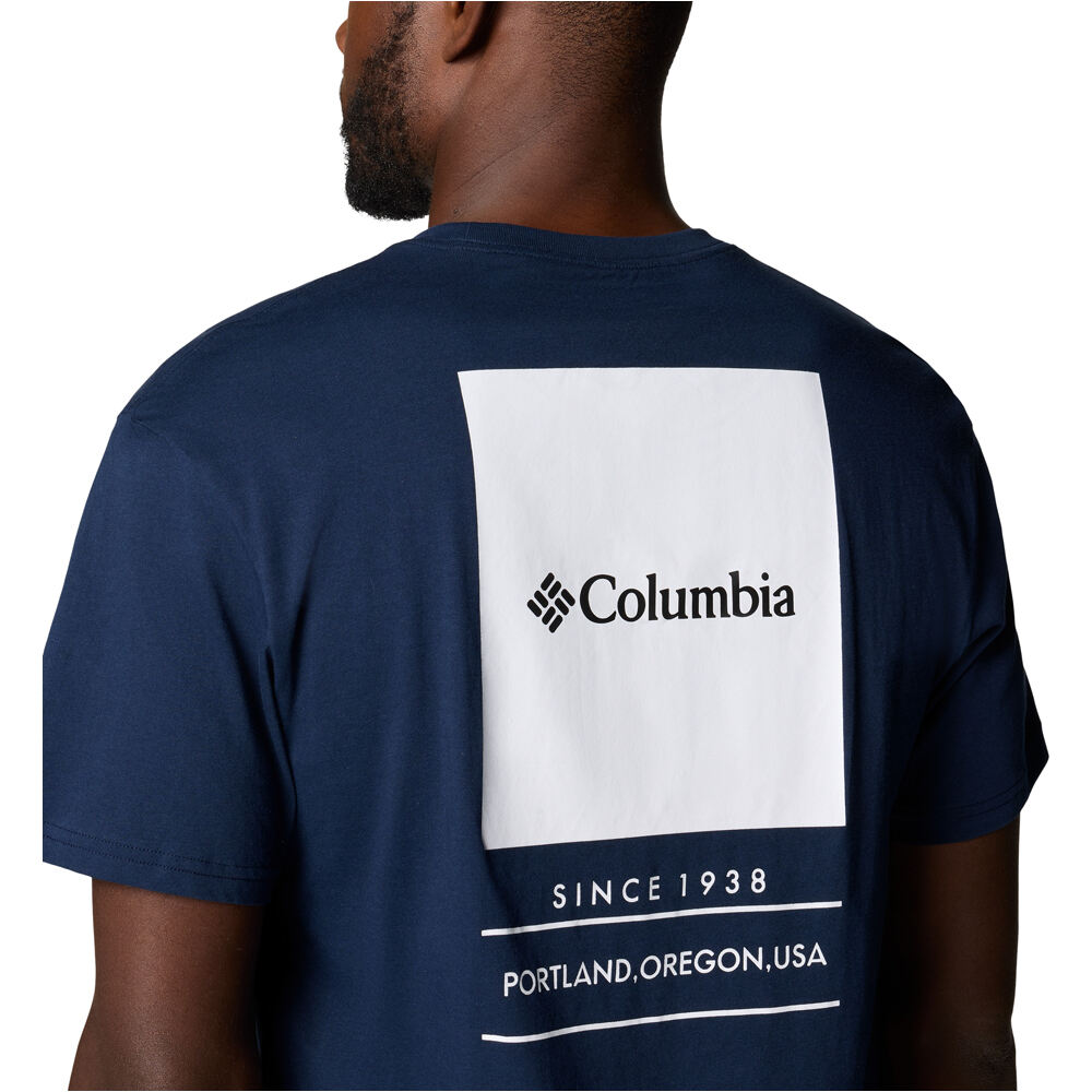 Columbia camiseta montaña manga corta hombre Barton Springs SS Graphic Tee 04