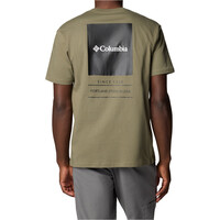 Columbia camiseta montaña manga corta hombre Barton Springs SS Graphic Tee vista trasera