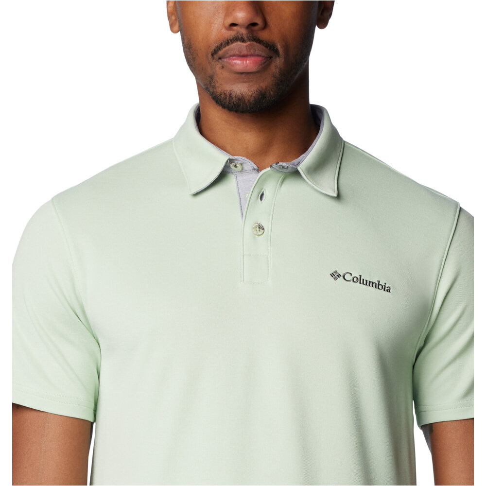 Columbia camiseta montaña manga corta hombre Nelson Point Polo 03