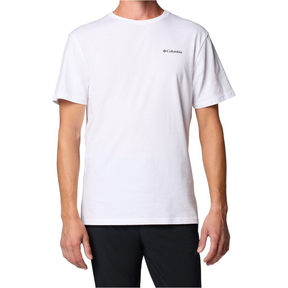 Columbia camiseta montaña manga corta hombre North Cascades Short Sleeve Tee vista frontal