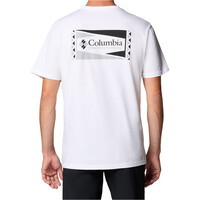 Columbia camiseta montaña manga corta hombre North Cascades Short Sleeve Tee vista trasera