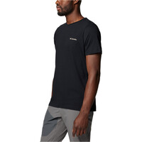 Columbia camiseta montaña manga corta hombre Rapid Ridge Back Graphic Tee II vista detalle