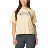 Columbia camiseta montaña manga corta mujer North Cascades Relaxed Tee vista frontal