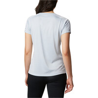 Columbia camiseta montaña manga corta mujer Zero Rules Short Sleeve Shirt vista trasera