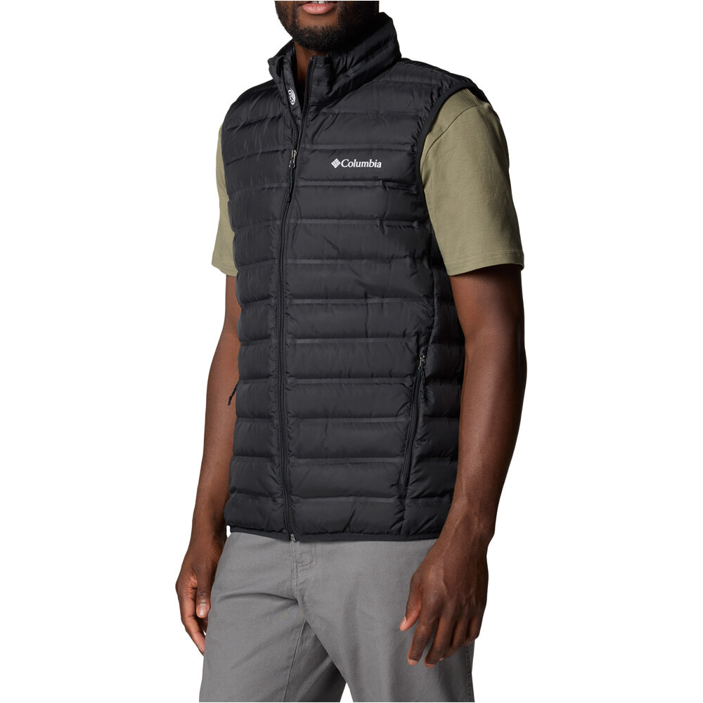 Columbia chaleco outdoor hombre Lake 22 II Down Vest vista detalle