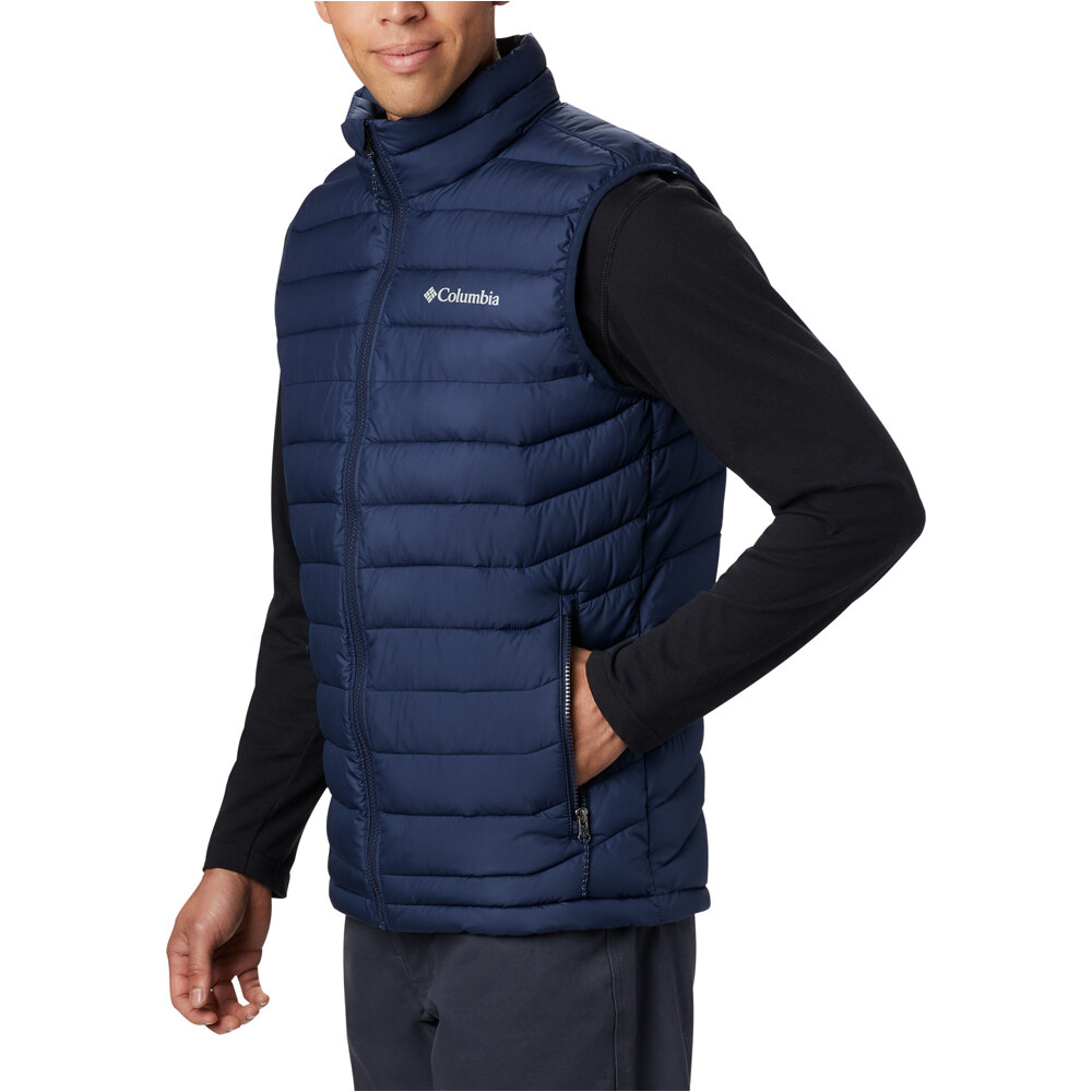 Columbia chaleco outdoor hombre Powder Lite II Vest vista detalle