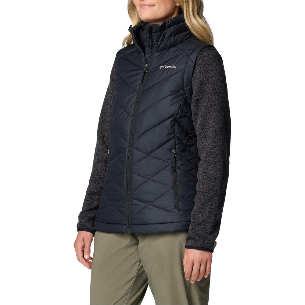 Columbia chaleco outdoor mujer Heavenly II Vest vista detalle