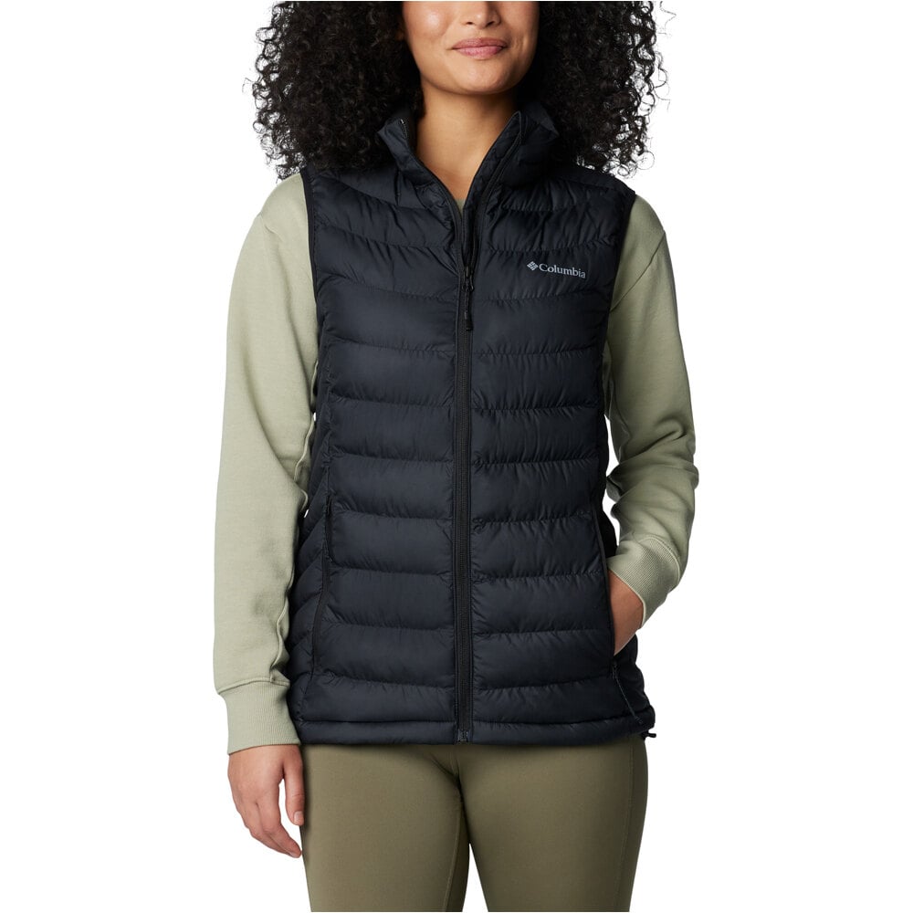 Columbia chaleco outdoor mujer Powder Lite II Vest vista frontal