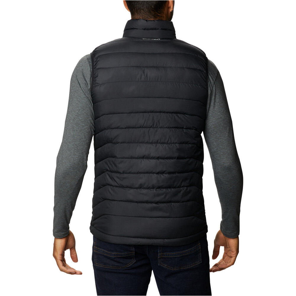 Columbia chaleco polar hombre Powder Lite II Vest vista trasera