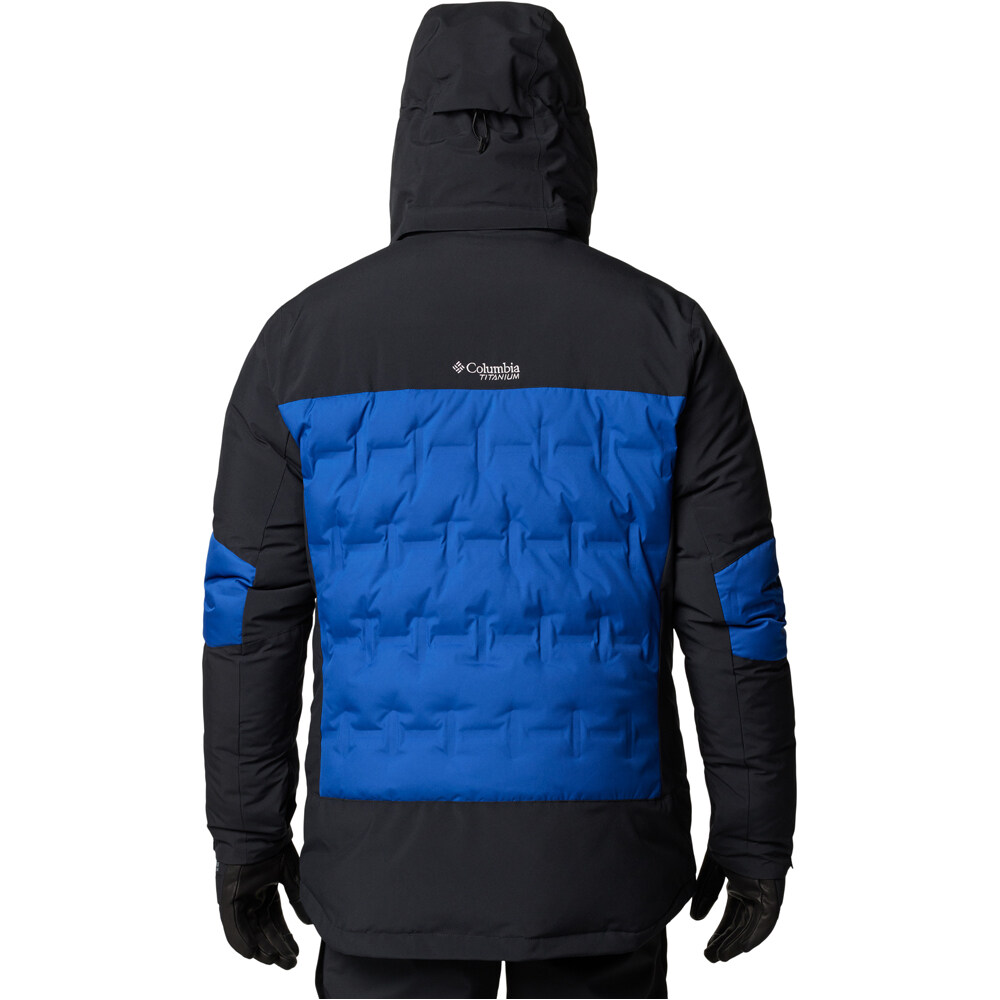 Columbia chaqueta esquí hombre Wild Card IV Down Jacket vista trasera