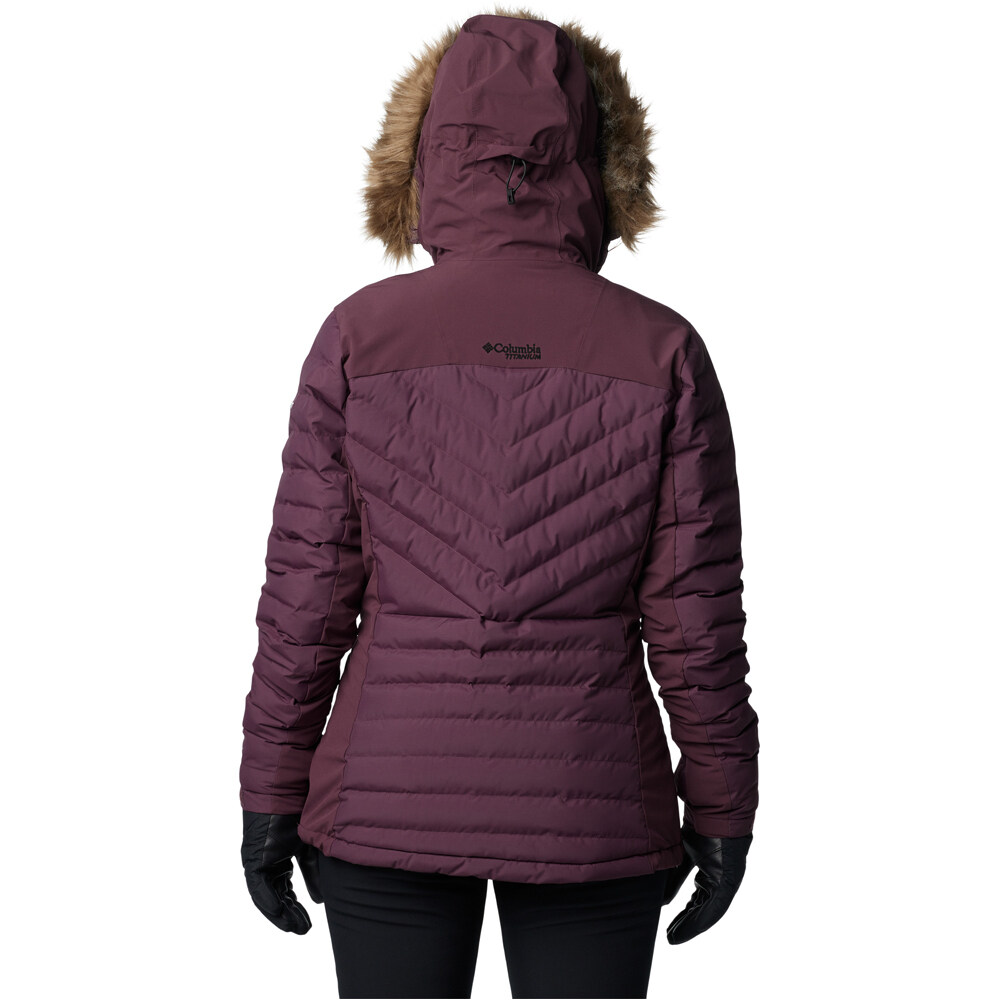 Columbia chaqueta esquí mujer Bird Mountain III Insulated Jacket vista trasera