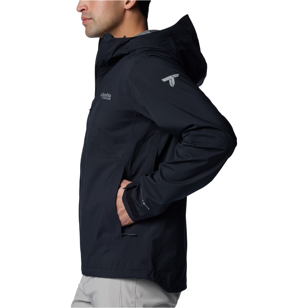 Columbia chaqueta impermeable hombre Ampli-Dry II Shell vista detalle