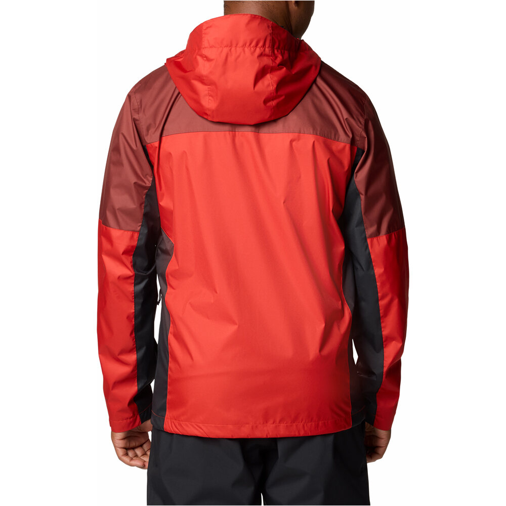 Columbia chaqueta impermeable hombre Inner Limits III Jacket vista trasera