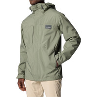 Columbia chaqueta impermeable hombre PFG Mackenzie River Jacket vista detalle