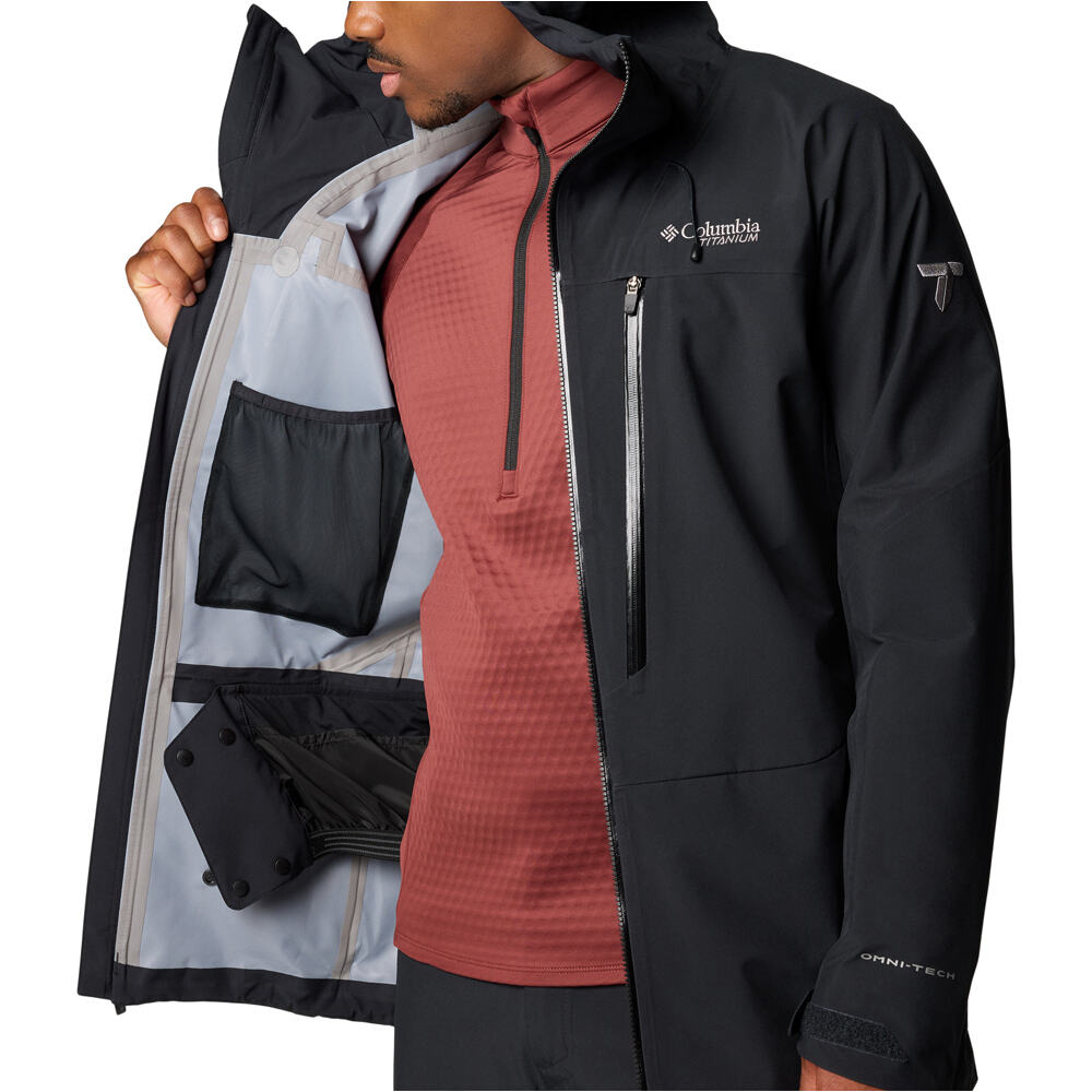 Columbia chaqueta impermeable hombre Platinum Peak II 3L Shell 04