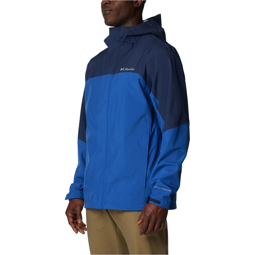 Columbia chaqueta impermeable hombre Wahkeena Falls 3L Shell vista detalle