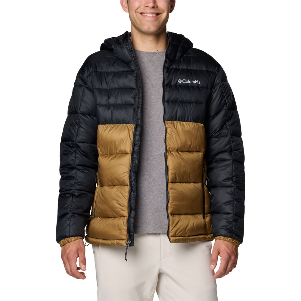 Columbia chaqueta impermeable insulada hombre _3_Buck Butte II Insulated Hooded Jacket vista detalle