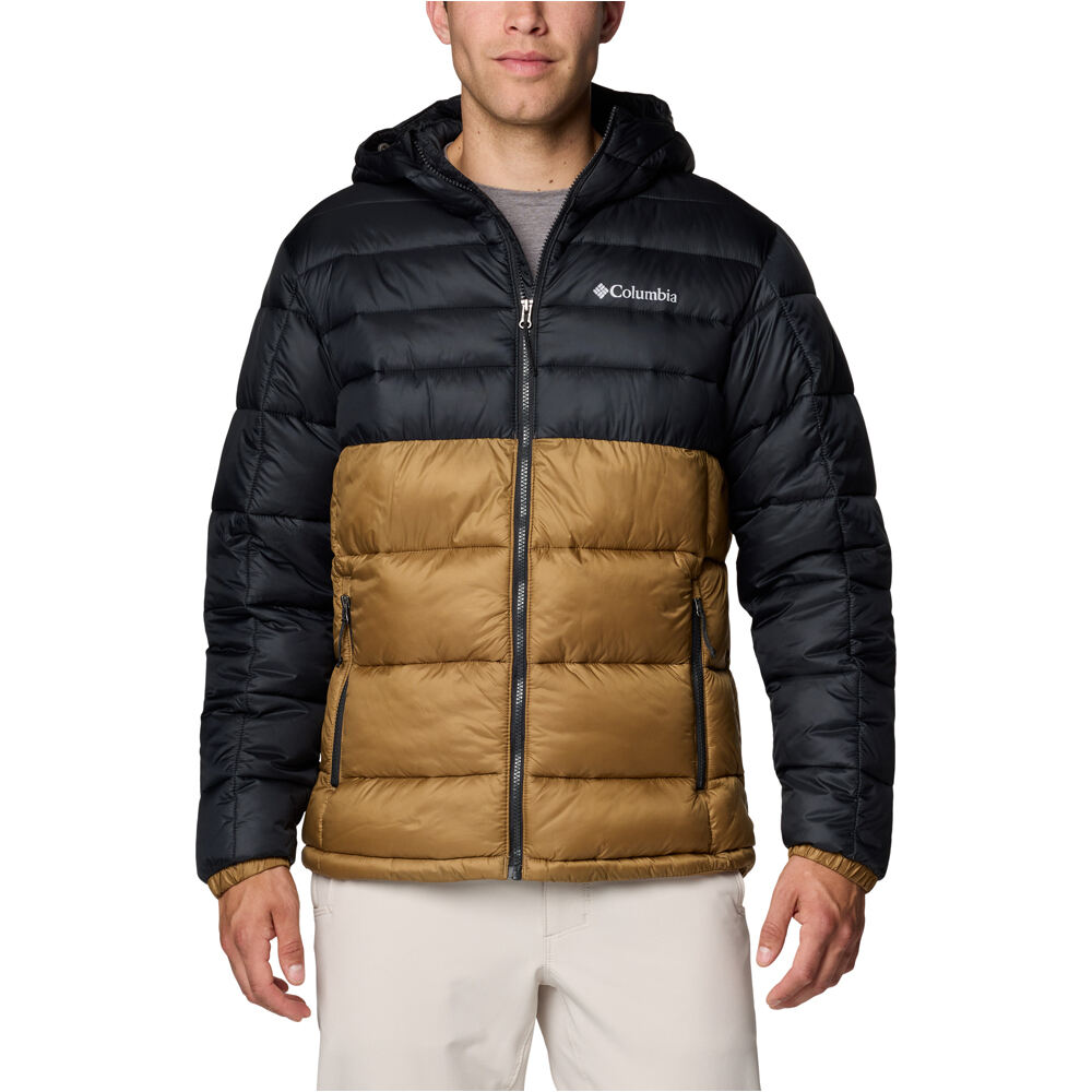 Columbia chaqueta impermeable insulada hombre _3_Buck Butte II Insulated Hooded Jacket vista frontal