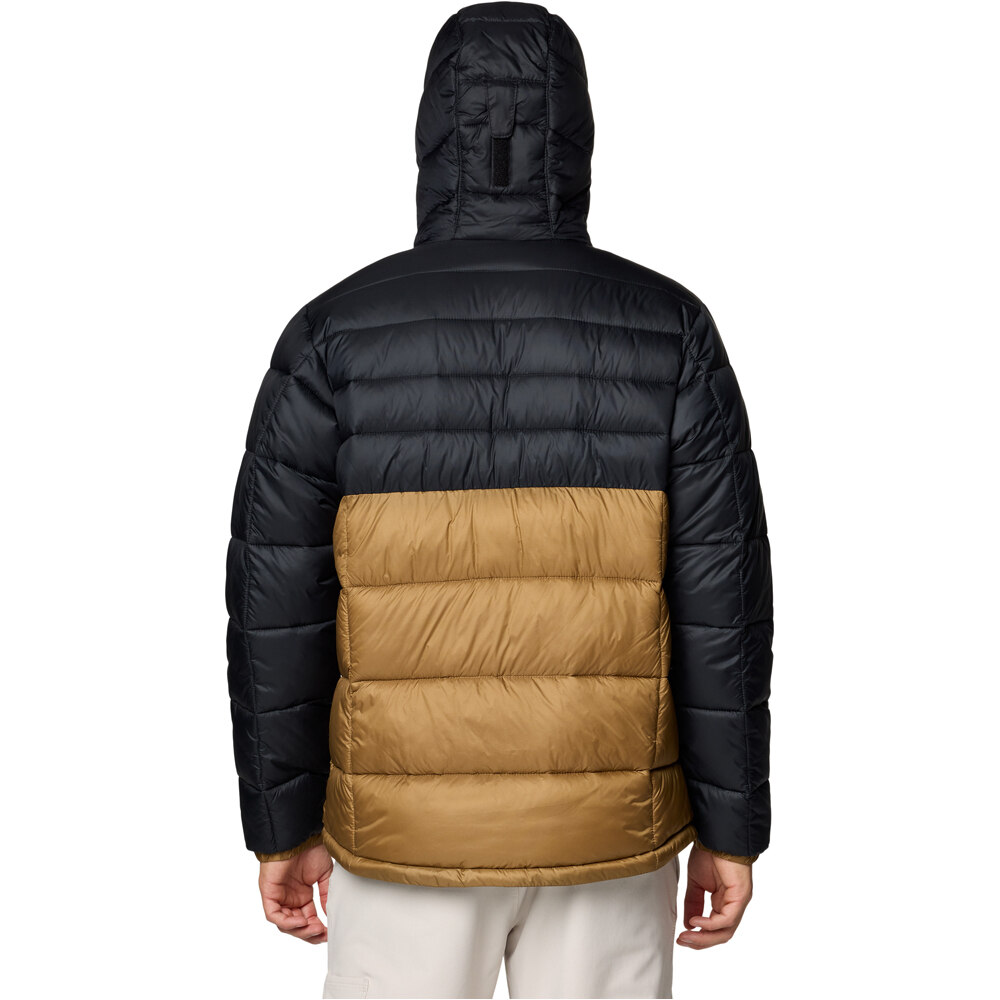 Columbia chaqueta impermeable insulada hombre _3_Buck Butte II Insulated Hooded Jacket vista trasera