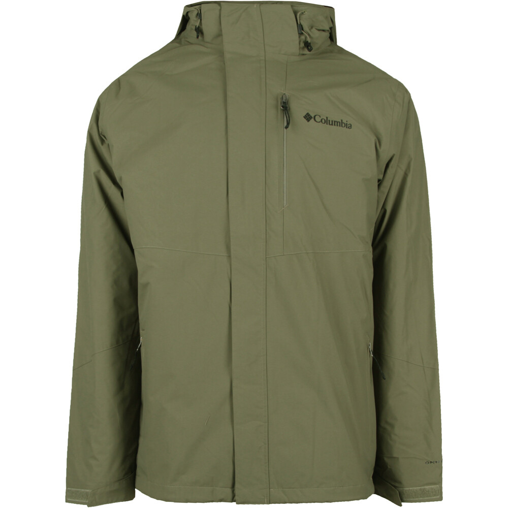 Columbia chaqueta impermeable insulada hombre _3_Element Blocker III Interchange Jacket vista frontal