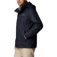 Columbia chaqueta impermeable insulada hombre Bugaboo III Fleece Interchange Jacket vista detalle