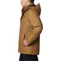 Columbia chaqueta impermeable insulada hombre Bugaboo III Fleece Interchange Jacket vista detalle