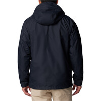 Columbia chaqueta impermeable insulada hombre Bugaboo III Fleece Interchange Jacket vista trasera