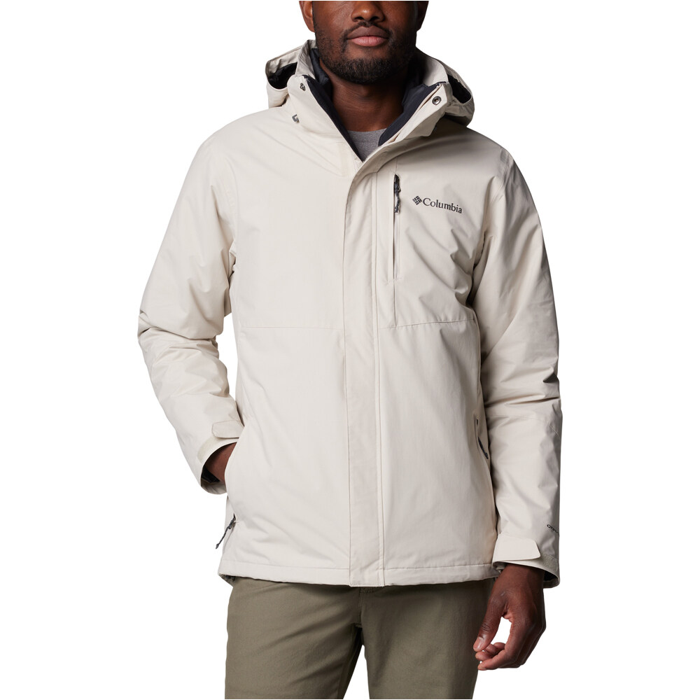 Columbia chaqueta impermeable insulada hombre Element Blocker III Interchange Jacket vista frontal