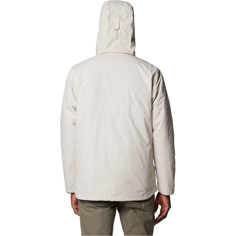 Columbia chaqueta impermeable insulada hombre Element Blocker III Interchange Jacket vista trasera