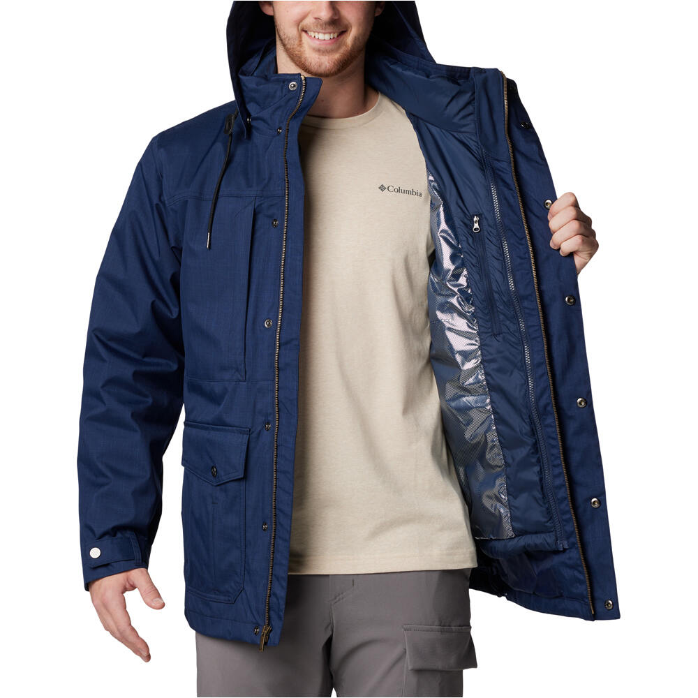 Columbia chaqueta impermeable insulada hombre Horizons Pine II Interchange Jacket 06