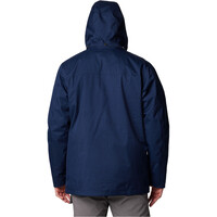 Columbia chaqueta impermeable insulada hombre Horizons Pine II Interchange Jacket vista trasera