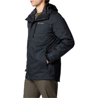 Columbia chaqueta impermeable insulada hombre Oak Harbor Interchange Jacket vista detalle