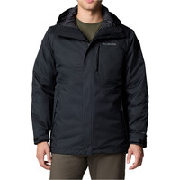 Columbia chaqueta impermeable insulada hombre Oak Harbor Interchange Jacket vista frontal