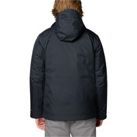 Columbia chaqueta impermeable insulada hombre Point Park Interchange Jacket vista trasera