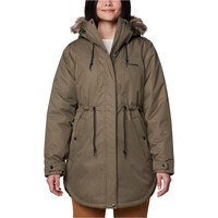 Columbia chaqueta impermeable insulada mujer _3_Suttle Mountain II Mid Insulated Jacket vista frontal