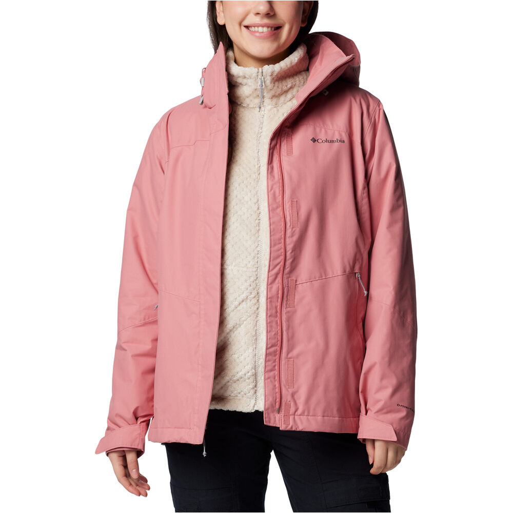 Columbia chaqueta impermeable insulada mujer Bugaboo III Fleece Interchange Jacket 06